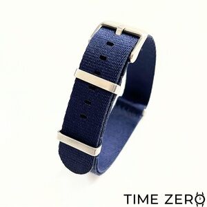 New Blue Jacquard Nylon NATO Watch Strap (The Echelon Collection)